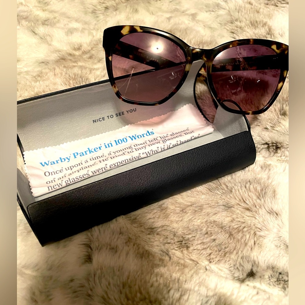 Warby Parker- Tortoise sunnies, new!!!